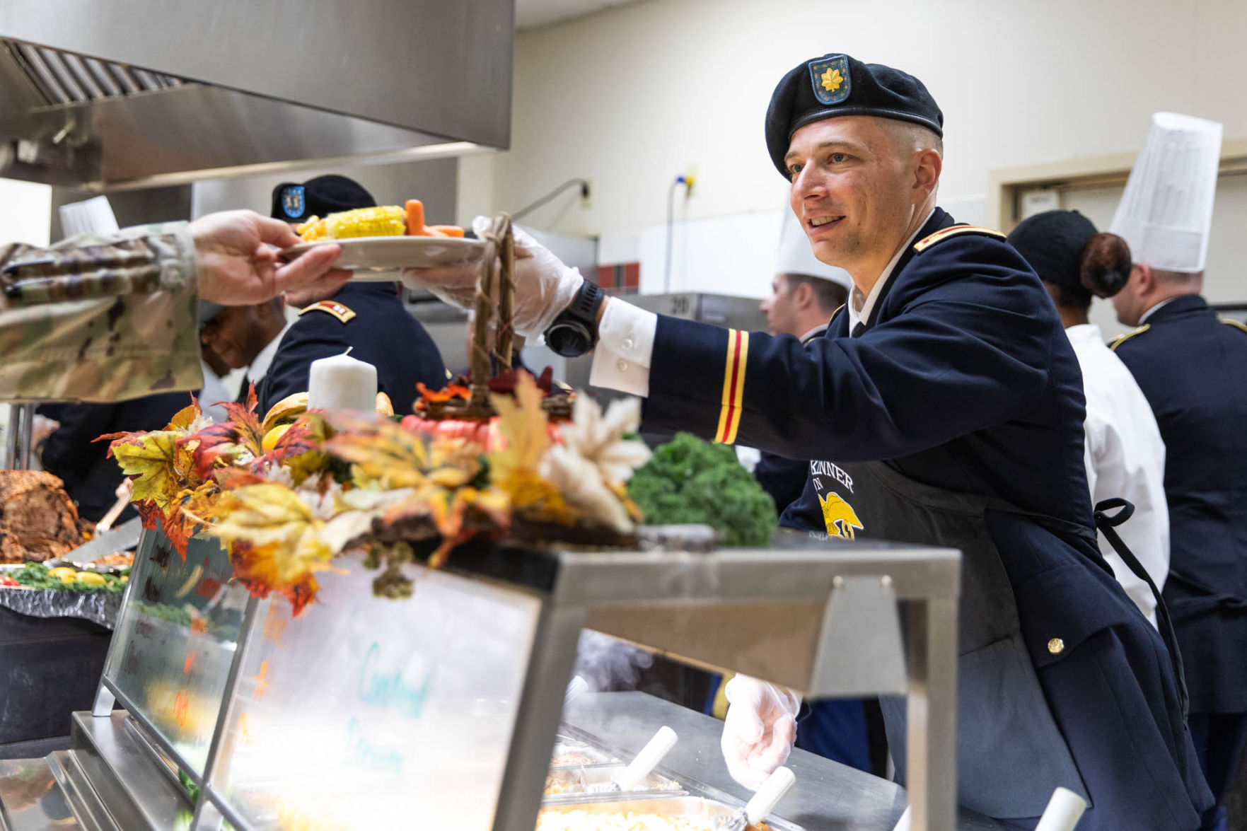 Drum serves annual Thanksgiving meal